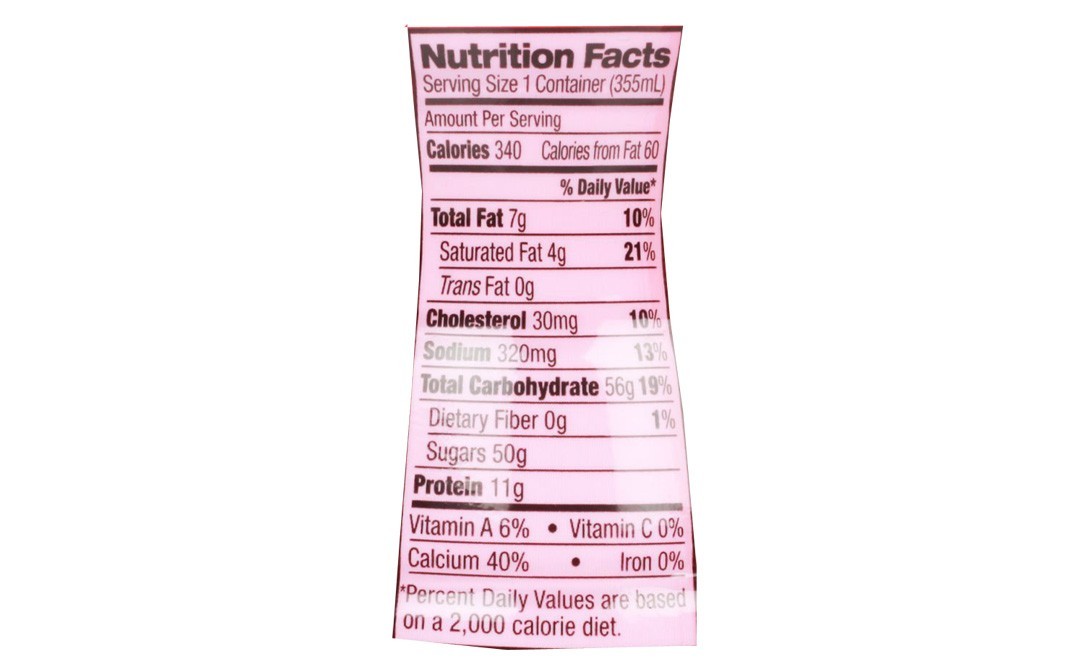 Hershey's Strawberry Flavoured Milk Shake   Bottle  355 millilitre